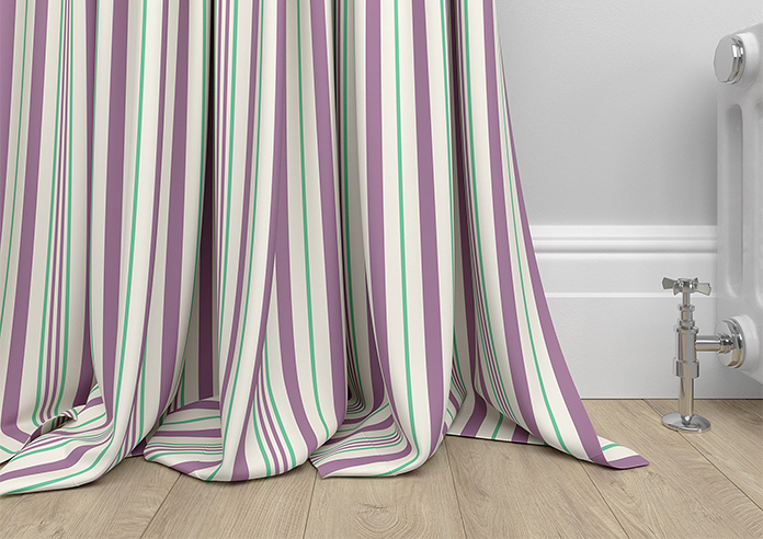The British Stripe Co. George, Blackpool No.1 - Made to Measure Curtains - Image 6